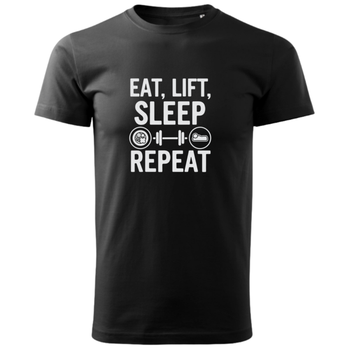 Eat, lift, sleep, repeat